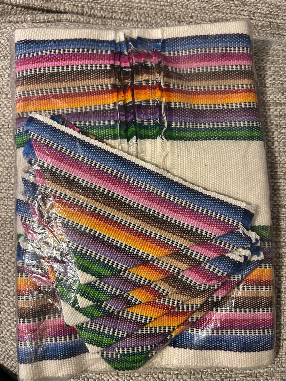 Guatemalan Woven Placemats and Napkins